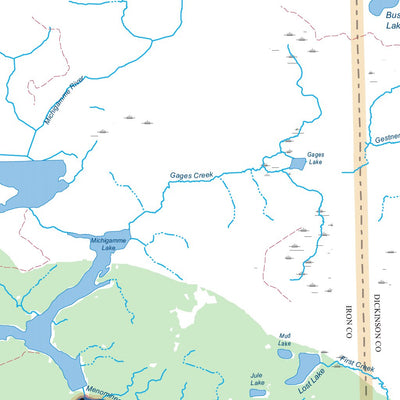 Northern WI All-Outdoors Atlas & Field Guide pg. 094-095