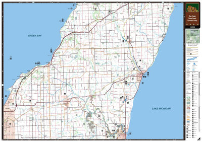 Northern WI All-Outdoors Atlas & Field Guide pg. 156-157