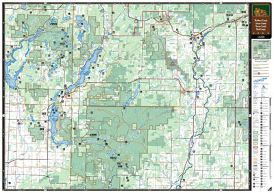 Northern WI All-Outdoors Atlas & Field Guide pg. 100-101
