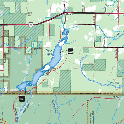 Northern WI All-Outdoors Atlas & Field Guide pg. 100-101