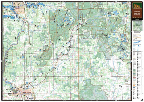Northern WI All-Outdoors Atlas & Field Guide pg. 124-125