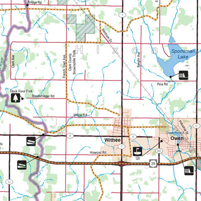 Northern WI All-Outdoors Atlas & Field Guide pg. 140-141