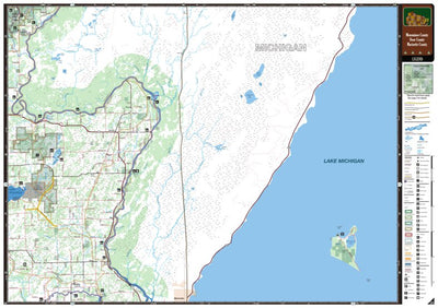 Northern WI All-Outdoors Atlas & Field Guide pg. 130-131