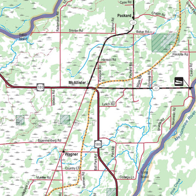 Northern WI All-Outdoors Atlas & Field Guide pg. 130-131