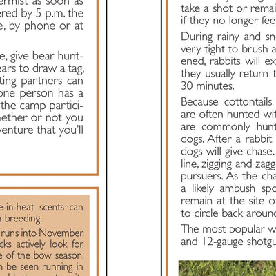 Northern WI All-Outdoors Atlas & Field Guide pg. 024-025