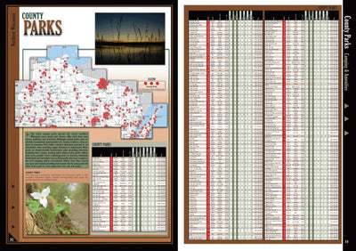Northern WI All-Outdoors Atlas & Field Guide pg. 032-033