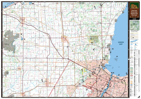 Northern WI All-Outdoors Atlas & Field Guide pg. 154-155