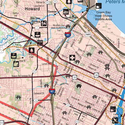 Northern WI All-Outdoors Atlas & Field Guide pg. 154-155
