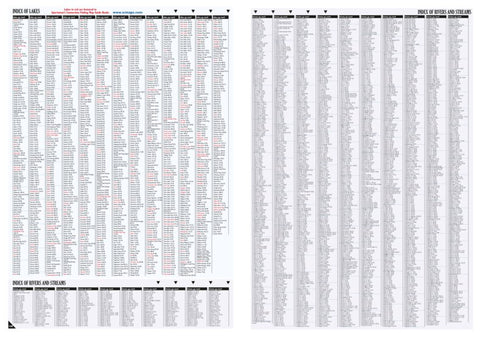 Northern WI All-Outdoors Atlas & Field Guide pg. 160-161