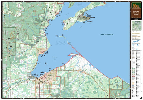 Northern WI All-Outdoors Atlas & Field Guide pg. 066-067