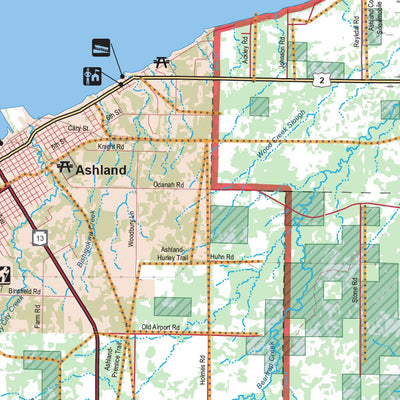 Northern WI All-Outdoors Atlas & Field Guide pg. 066-067