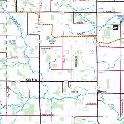 Northern WI All-Outdoors Atlas & Field Guide pg. 148-149