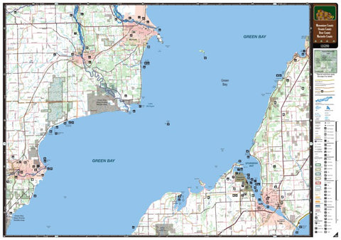 Northern WI All-Outdoors Atlas & Field Guide pg. 150-151