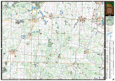 Northern WI All-Outdoors Atlas & Field Guide pg. 116-117