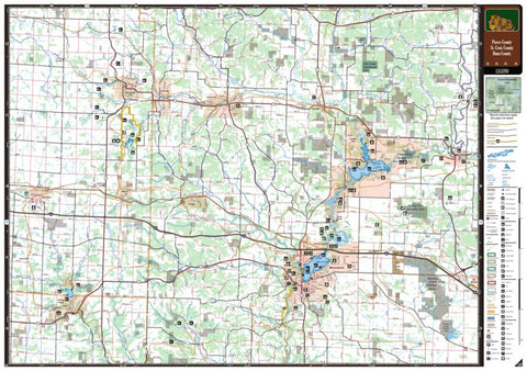 Northern WI All-Outdoors Atlas & Field Guide pg. 136-137
