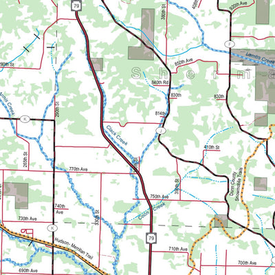 Northern WI All-Outdoors Atlas & Field Guide pg. 136-137