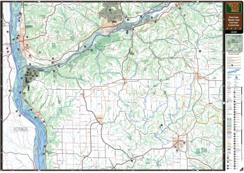 Southern WI All-Outdoors Atlas & Field Guide pg. 134-135