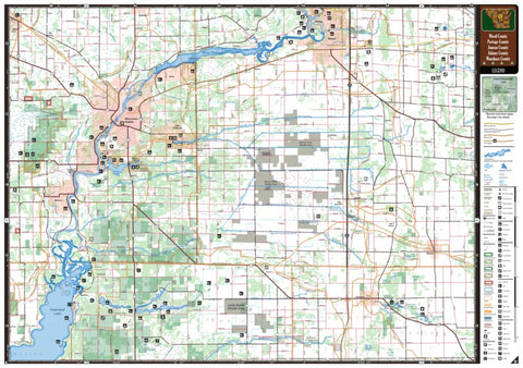 Southern WI All-Outdoors Atlas & Field Guide pg. 086-087