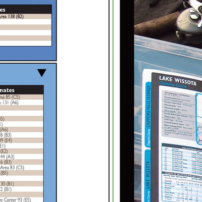 Southern WI All-Outdoors Atlas & Field Guide pg. 160-161