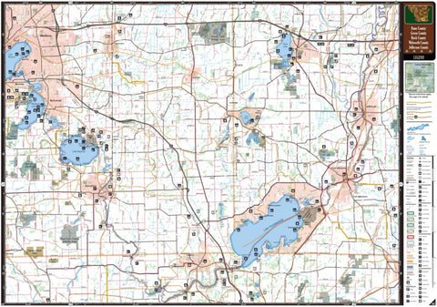 Southern WI All-Outdoors Atlas & Field Guide pg. 140-141