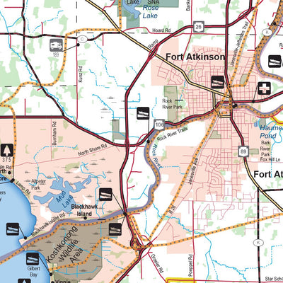 Southern WI All-Outdoors Atlas & Field Guide pg. 140-141