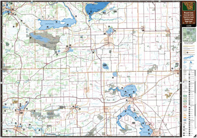 Southern WI All-Outdoors Atlas & Field Guide pg. 116-117