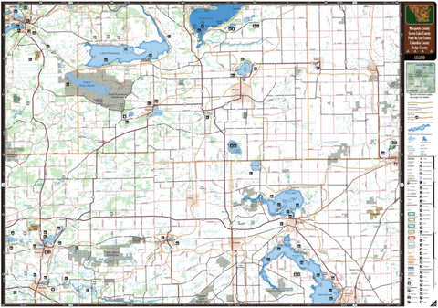 Southern WI All-Outdoors Atlas & Field Guide pg. 116-117