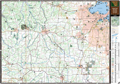 Southern WI All-Outdoors Atlas & Field Guide pg. 138-139
