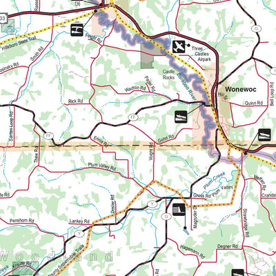 Southern WI All-Outdoors Atlas & Field Guide pg. 112-113