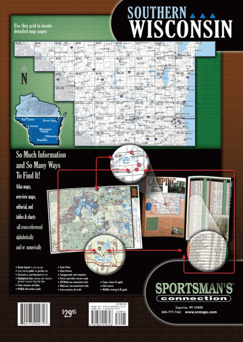 Southern WI All-Outdoors Atlas & Field Guide pg. 162 Cover
