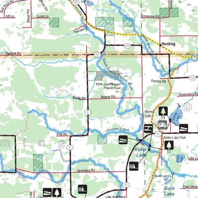 Southern WI All-Outdoors Atlas & Field Guide pg. 070-071