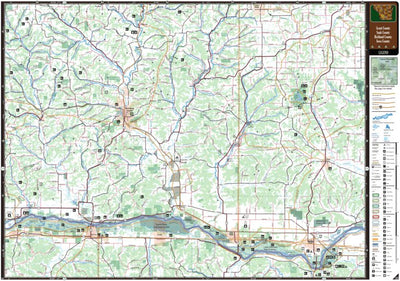Southern WI All-Outdoors Atlas & Field Guide pg. 124-125