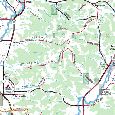 Southern WI All-Outdoors Atlas & Field Guide pg. 124-125