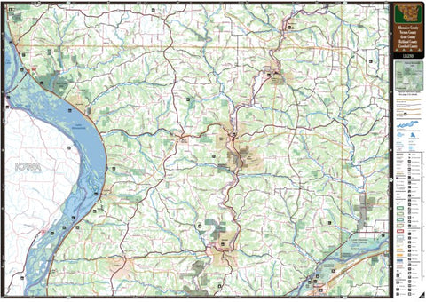 Southern WI All-Outdoors Atlas & Field Guide pg. 122-123