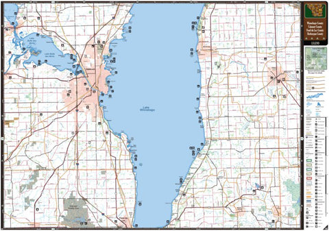 Southern WI All-Outdoors Atlas & Field Guide pg. 104-105