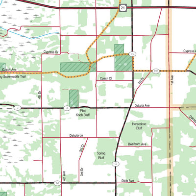 Southern WI All-Outdoors Atlas & Field Guide pg. 100-101