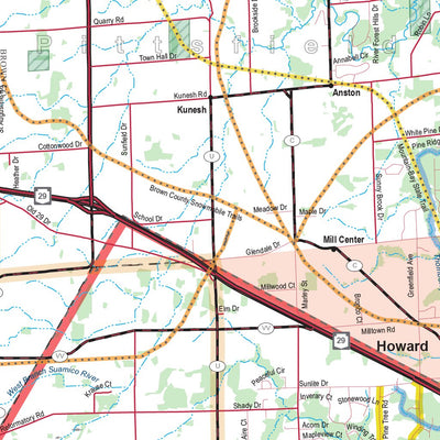 Southern WI All-Outdoors Atlas & Field Guide pg. 072-073