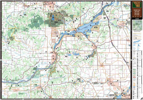 Southern WI All-Outdoors Atlas & Field Guide pg. 126-127