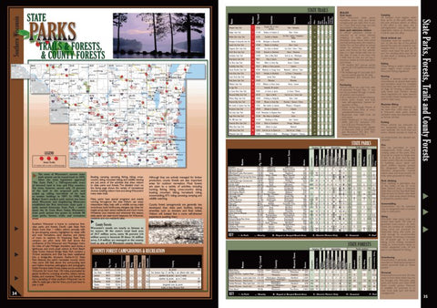 Southern WI All-Outdoors Atlas & Field Guide pg. 034-035