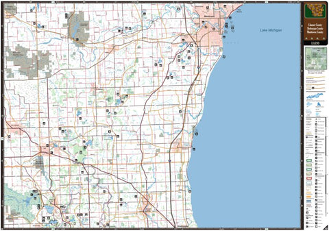 Southern WI All-Outdoors Atlas & Field Guide pg. 106-107