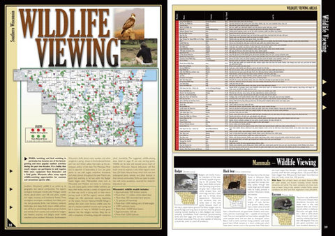 Southern WI All-Outdoors Atlas & Field Guide pg. 038-039