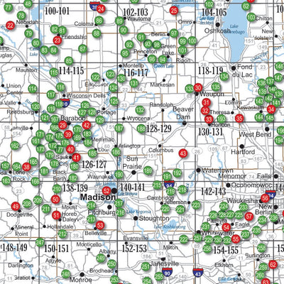 Southern WI All-Outdoors Atlas & Field Guide pg. 038-039