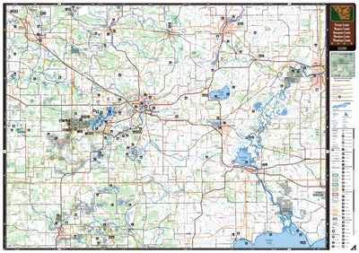Southern WI All-Outdoors Atlas & Field Guide pg. 088-089