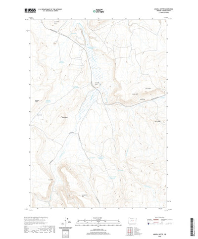Angell Butte, OR (2020, 24000-Scale) Preview 1