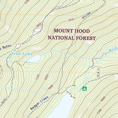 Badger Lake, OR (2020, 24000-Scale) Preview 2