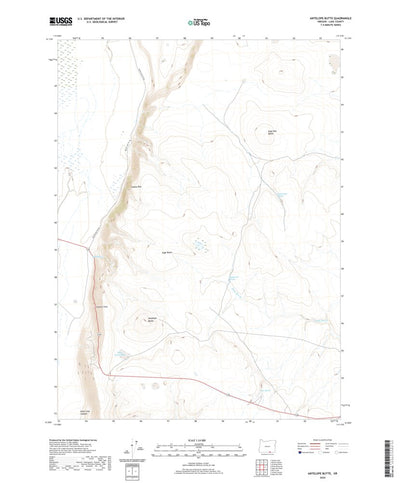 Antelope Butte, OR (2020, 24000-Scale) Preview 1
