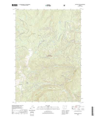 Anthony Butte, OR (2020, 24000-Scale) Preview 1