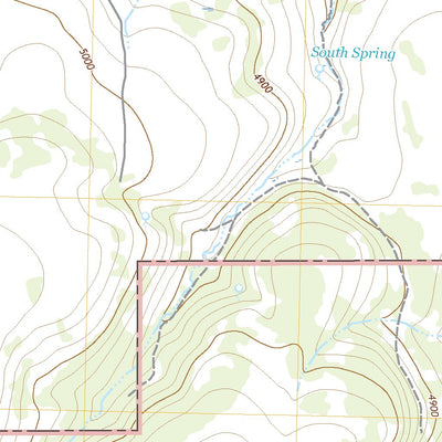 Bridge Creek Draw, OR (2020, 24000-Scale) Preview 2