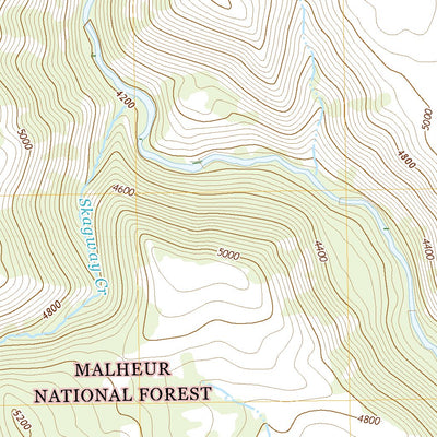 Buck Trough Spring, OR (2020, 24000-Scale) Preview 3
