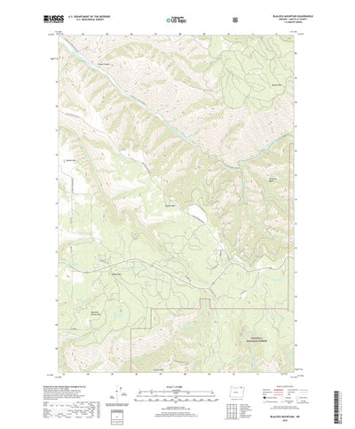 Blalock Mountain, OR (2020, 24000-Scale) Preview 1
